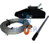 Лебедка рычажная MTM Magnus-Profi WRP-1600, 1.6 т, канат 20 м (SZ059346) (Оригинал)